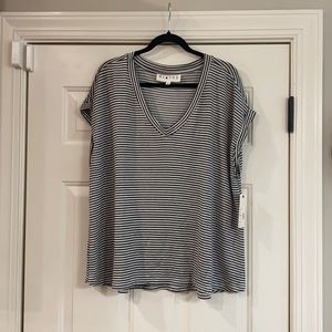 NWT Hiatus Striped Tee